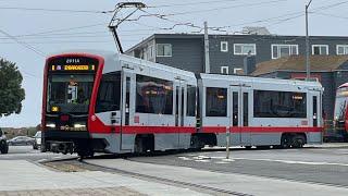 ⁴ᴷ⁶⁰ First Westbound Train! SF MUNI #2011 & #2077 on L Taraval (to SF Zoo - Full Route)