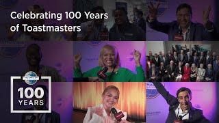 Celebrating 100 Years of Toastmasters