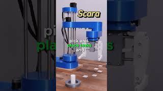 What industries use SCARA robots? #scararobot #scara #robot #ai #viral #usa #scienceonline #video