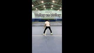 Too fast! ATP Pro's volley vs volley【Tennis】