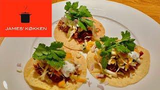 Tacos med confiteret and