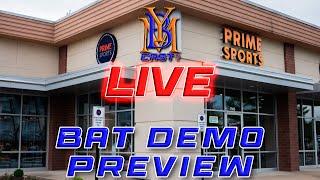 #live | Prime Sports Midwest Bat Demo Preview | YBMcast