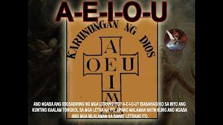 Ang basag o kahulogan sa bawat letra ng A.E.I.O.U || AKLAT NG KARUNUNGAN NG DEUS