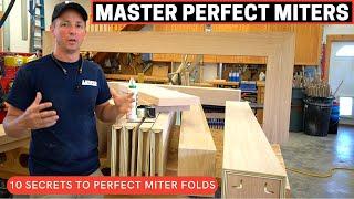 MASTER PERFECT MITERS!!! | 10 Secrets to Miter Folding