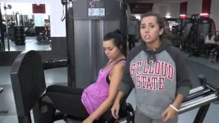 St. Cloud State University's Fitness Trainer Teaches How To Work Out Correctly