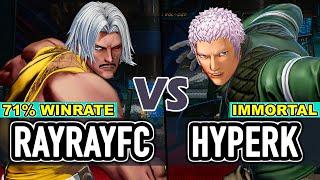 KOF XV ▰ RAYRAYFC (Rugal/Yamazaki/Ryo) vs HYPERK (Yashiro/Benimaru/K')