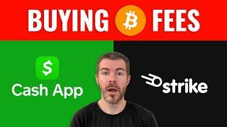 Cash App VS. Strike App Bitcoin Fees