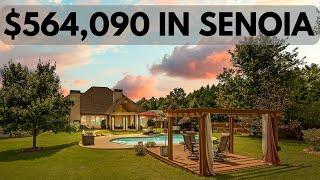 Home for Sale in Senoia GA | Backyard Paradise!!!