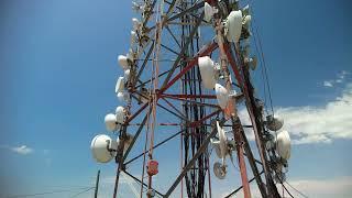 Installing  the AYBX Meshtastic Node at 5533 feet altitude in Mexico on Cerro Colorado