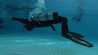 drysuit sidemount practice