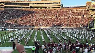 Florida State University (FSU) 2024 Marching Chiefs “Pregame” Vs. Boston College