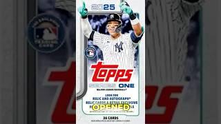 Hit Recap 2025 Topps Series 1 Fat Packs (2) #baseballcards #shorts #sportscards