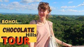 The CHOCOLATE HILLS | Foreigner’s Reaction to Bohol's Famous Tour: Must Try in the Philippines 