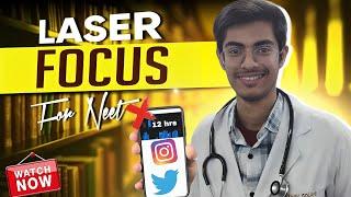 Laser focus for NEET ‼️ 5 steps‼️By AIR 59‼️