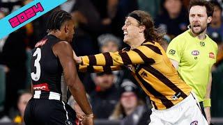 AFL "FORMER TEAMMATES" moments 2024