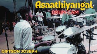 Asaathiyangal | Drum Cam | Live cover