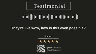 IJAADA INSTITUTE TESTIMONIAL (AMAAL)