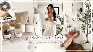 AMAZON SPRING MUST HAVES | *NEW* AFFORDABLE HAUL | HOME, FASHION & SPRING!