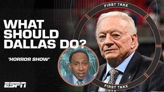 Stephen A. Smith says the Cowboys' current situation as a 'HORROR SHOW' 🫣 | First Take