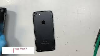 Black iPhone 7 Screen Replacement