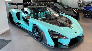 Jeffree Star's Former Tiffany Blue McLaren Senna and TWO McLaren Elvas!