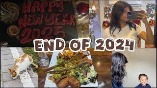 Ending 2024: feelings, dinner, lights and cake