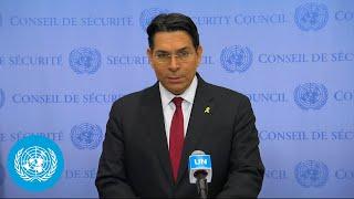 Israel on Middle East and Security Council - Security Council Media Stakeout