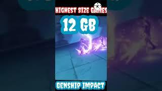 Top 3 Biggest Size Android games || high Gb Games play store