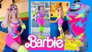 Barbie's Rollerblading Bodysuit Costume Tutorial! (from Barbie the Movie 2023 with Margot Robbie)