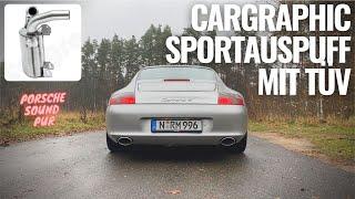 Porsche 996 | Raus mit dem Dansk ESD und rein mit den Cargraphic Auspuff + Exhaust Sound Check