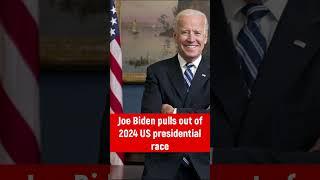 Joe Biden pulls out of 2024 US presidential race #joebiden #joebidenstatement #joebidenspeech