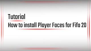 HOW TO INSTALL FACES IN FIFA 20||TUTORIAL VIDEO||FIFA 20 FACE MOD INSTALLATION||BR7