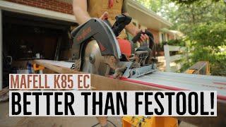 BEST Track Saw! A review of the Mafell K85Ec circular saw.