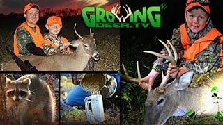 First Bucks! Deer Hunting With The Kids (#318) @GrowingDeer.tv