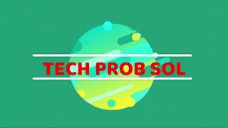 INTRO TO TECH PROB SOL | TECHNICAL PROSOLUTION #SHORTS | TECH PROB SOL