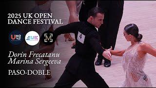 Dorin Frecautanu & Marina Sergeeva - Paso Doble | UK Open Dance Festival - January 2025