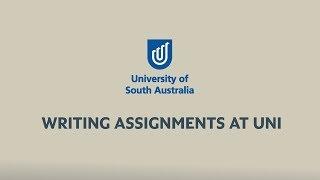 Study Help: Writing Assignments at Uni