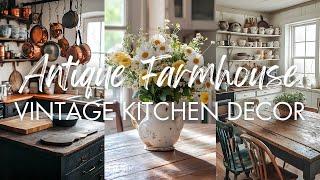 Timeless Antique Farmhouse Decor: Vintage Kitchen Ideas to Bring Rustic Charm to Your Home