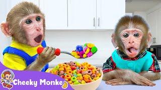 Baby Care Song | Cheeky Takes Care of Baby | Cheeky Monkey - Nursery Rhymes & Kids Songs