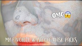 My Favorite Wash Off Mask Packs | Erna Limdaugh