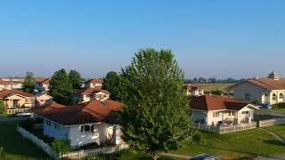 NORTH CAMPUS VILLAGE, AERIAL VIEW,  FAIRFIELD, IOWA