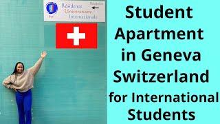 Student Apartment in Geneva Switzerland for International Students