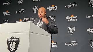 Las Vegas Raiders Coach Antonio Pierce's Entire Postgame After Loss to Pittsburgh Steelers #raiders