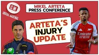 Arsenal latest news: Jesus returns | Odegaard update | Team news latest | Press conference reaction