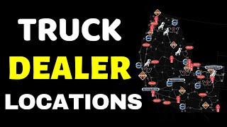 Truck Dealer Locations | American Truck Simulator (Updated - 2021) | ATS All Trucks Dealer Locations