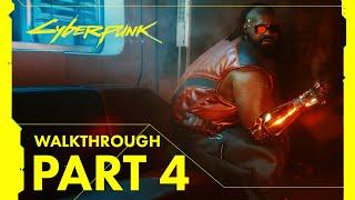 Cyberpunk 2077 Gameplay Walkthrough Part 4 - The Heist (FULL GAME) | 4K 60FPS