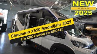  2025 Update für den Chausson X550  Auf der Messe in Düsseldorf 2024 und CMT 2025 Live zu sehen