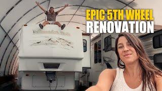 4 Weeks to Transform Our 5th wheel RV Before Baby Arrives!| vlog 266