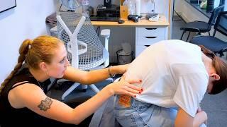 Chiropractic consultation with Cranial Nerve Exam at Hoxton Chiropractic (Unintentional ASMR)