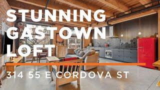 314 55 E Cordova St - Downtown Vancouver Loft For Sale @ Koret Lofts